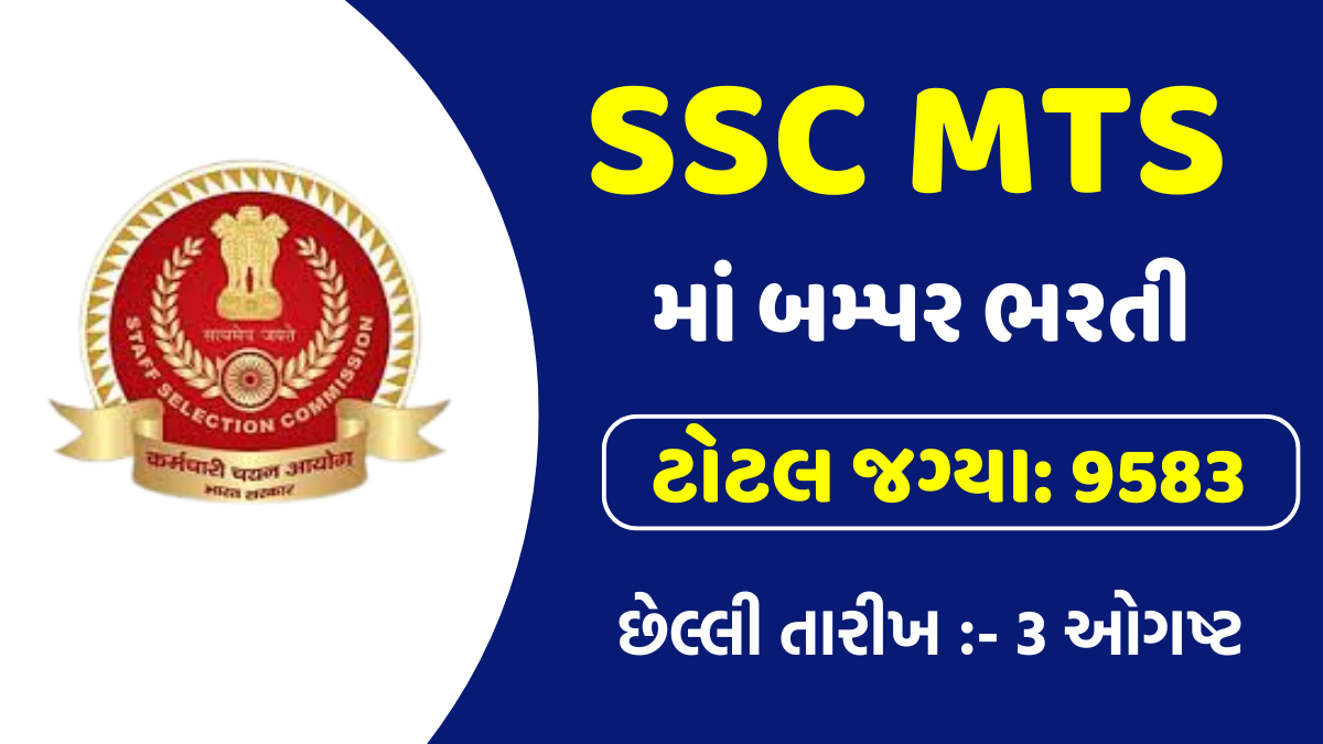 SSC MTS Vacancy 2024 