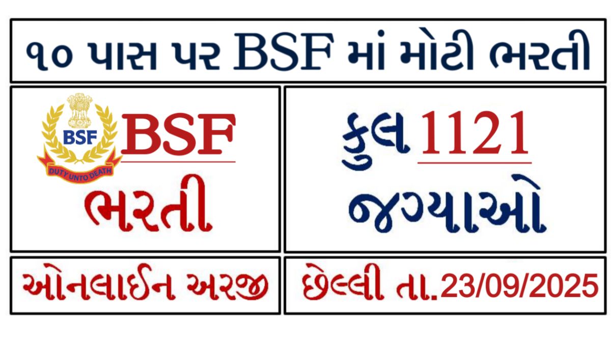 Border Security Force Recruitment 2025